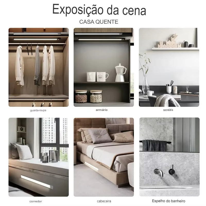 Luz Noturna Led Com Sensor de Movimento